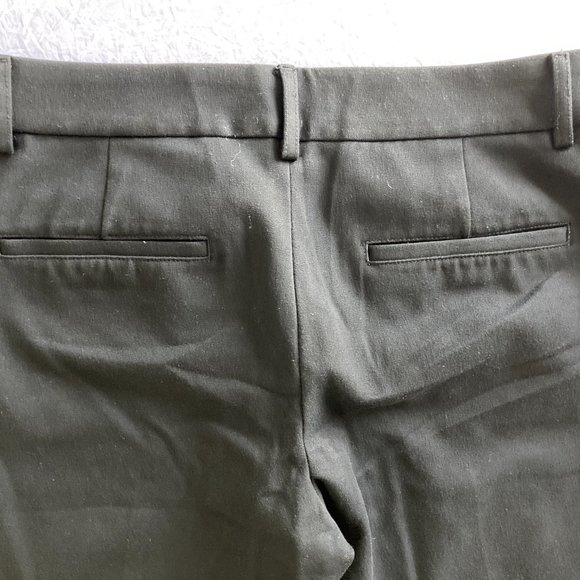 EXPRESS Editor BLACK Barely Boot Cut Mid Rise RN# 55285 Size 8 Business Casual - Picture 7 of 7